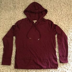 Small Banana Republic maroon hoodie